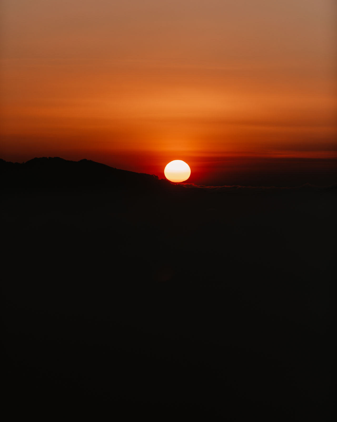 Sunrise from Indian Nose Hike Lake Atitlan